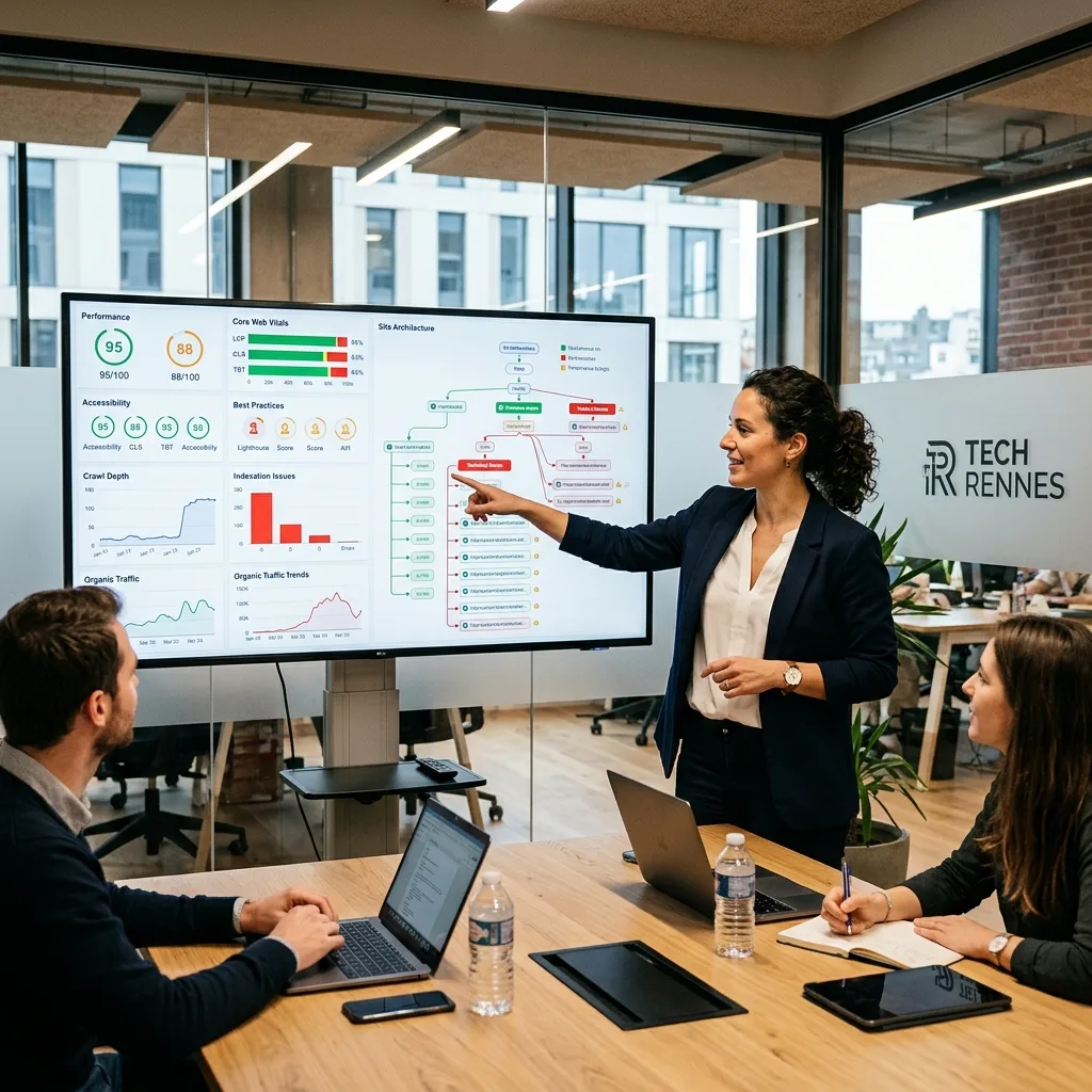 Audit SEO Technique et Sémantique à Rennes - Diagnostic complet de visibilité