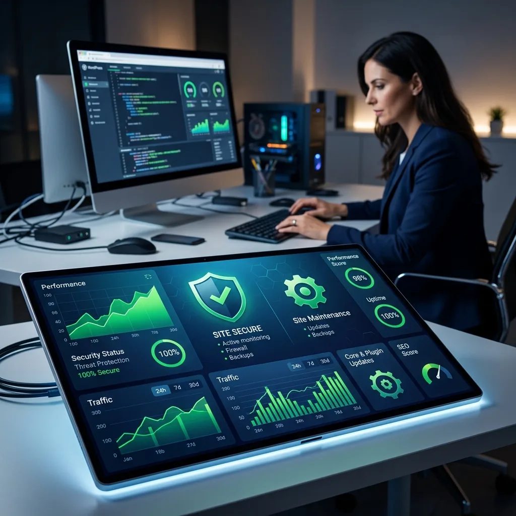 Maintenance et sécurité WordPress à Rennes - WEB LAZER
