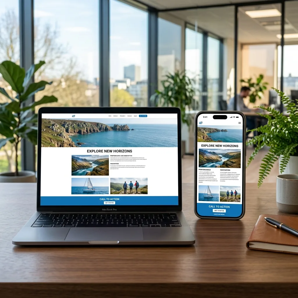 Création de site One Page à Rennes - Performance et conversion maximale