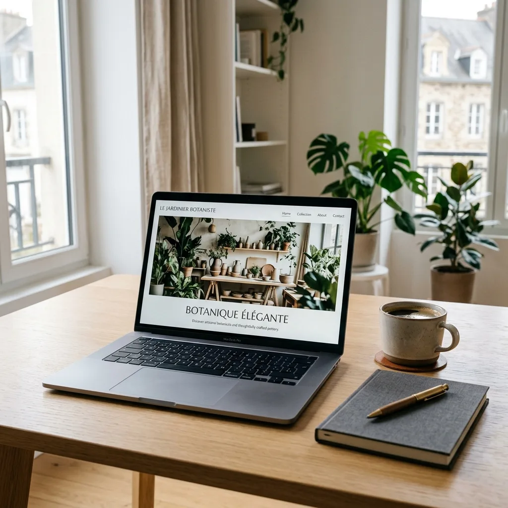 Création de site vitrine professionnel à Rennes pour artisans et PME