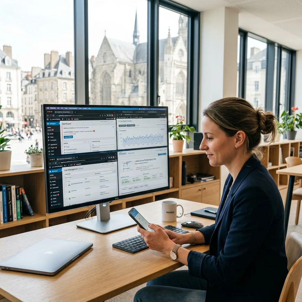 Webmaster expert à Rennes - Gestion technique et éditoriale de sites internet